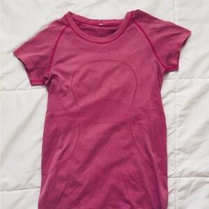 Lululemon Athletica Pink Short Sleeve Tee